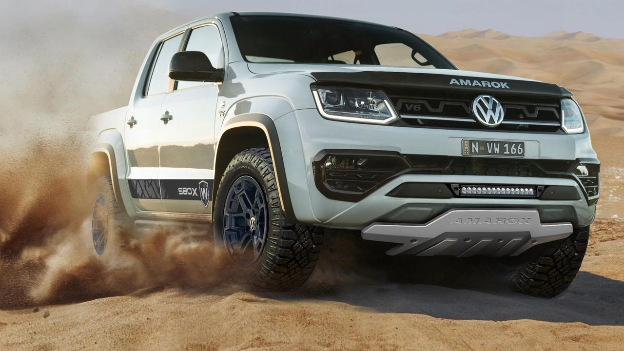 The 580X is more off-road focused than the W580S, which has been a big success for VW. Picture: Supplied.