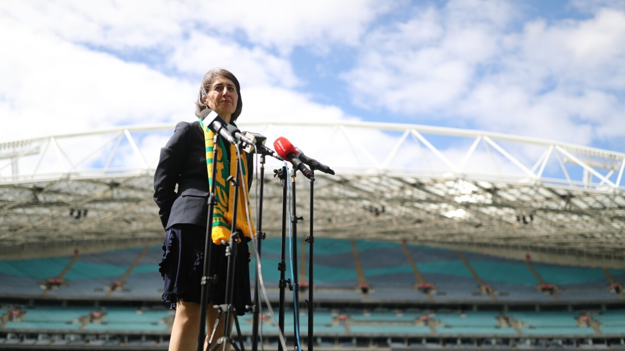 Berejiklian touts Homebush mass vaccination hub