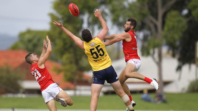 The Eagles have lost ruckman Jarrad Redden. Picture: Dean Martin/AAP