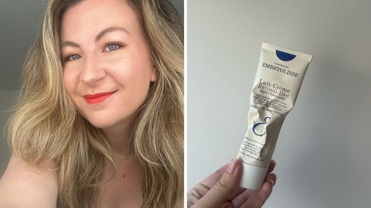 Brittany puts Embryolisse Lait-Creme Retinol-Like to the test. Picture: Brittany Stewart