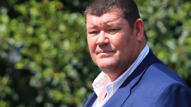 09/01/20 Crown resorts owner James Packer in Melbourne. Aaron Francis/The Australian