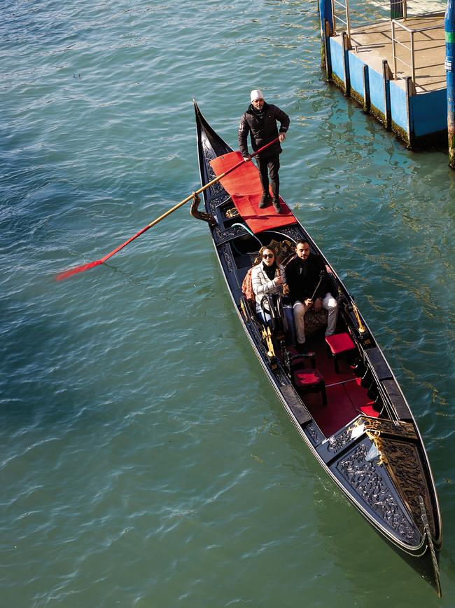 A gondola ride. Picture: Gaelle Le Boulicaut.