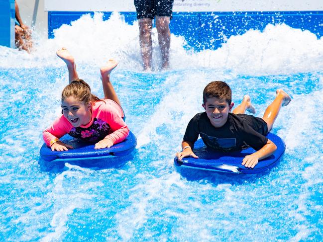 Aquatopia is back at the Prairiewood Leisure Centre.