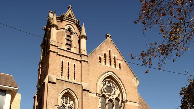 Generic stock image Parramatta. The Leigh Memorial church on Parramatta's Macquarie st.Parramatta Stock Images(AAP Image/ Justin Sanson)