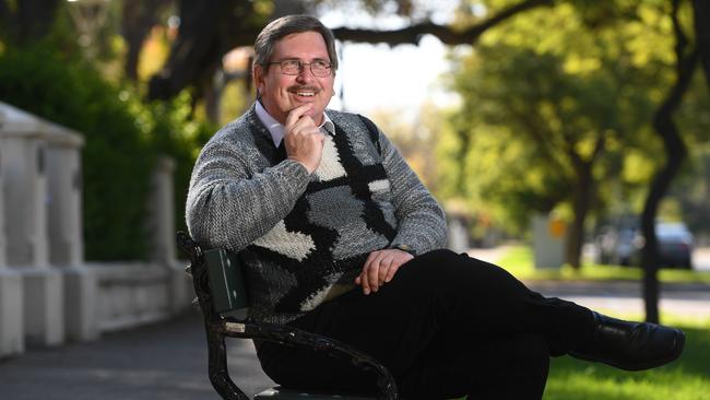 Friends &amp; Residents of North Adelaide spokesman Valdis Dunis on Lefevre Terrace, North Adelaide. Picture: Tricia Watkinson