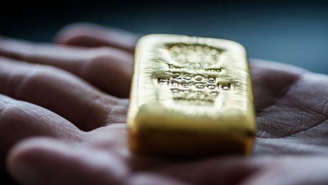 The rally in gold prices is being driven by uncertainty about the world economy. Picture: Bloomberg