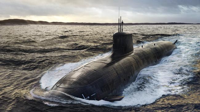 Australia and the UK will deliver SSN-AUKUS, a new conventionally-armed nuclear-powered submarine, based on a UK design, incorporating cutting edge Australian, UK and US technologies. Picture: Supplied