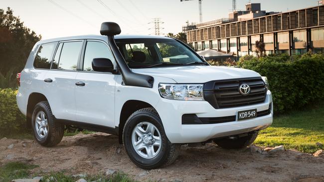 The Toyota LandCruiser in both 4WD and ute form continue to be big sellers.