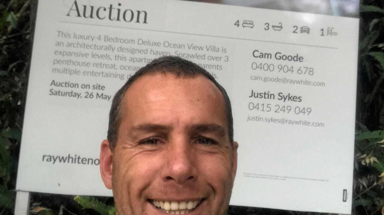 Cam Goode of Ray White Noosa at Villa 2111 Peppers Resort, Noosa Heads, that sold prior to auction.