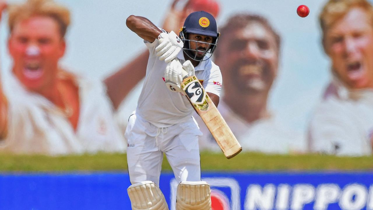 Sri Lanka's Kamindu Mendis cracked 85. Picture: AFP