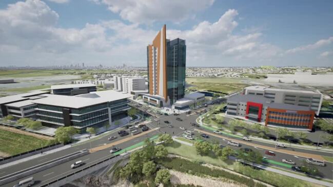 How the Rocket intersection at Robina will look like once finished.