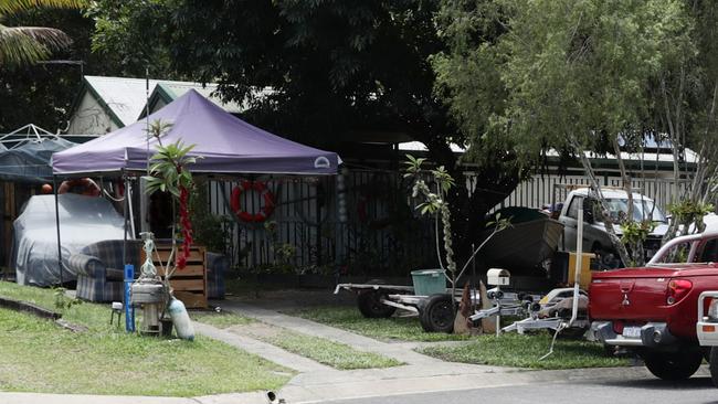 The Lychee St house that hosted the New Year's Eve. Picture: Brendan Radke