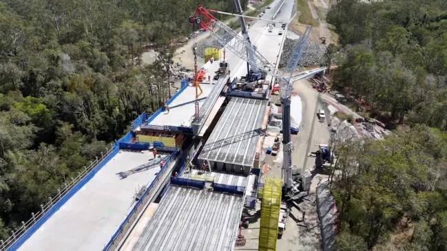 Completion of bridge girders milestone (Gympie bypass)