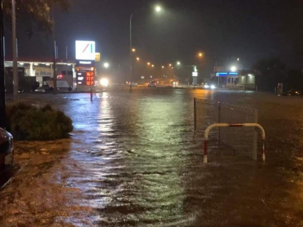 Premier Steven Marshall said the heavy rain that fell on Port Augusta and the APY lands created a ‘dangerous situation’ for residents. Picture: Catherine Magay