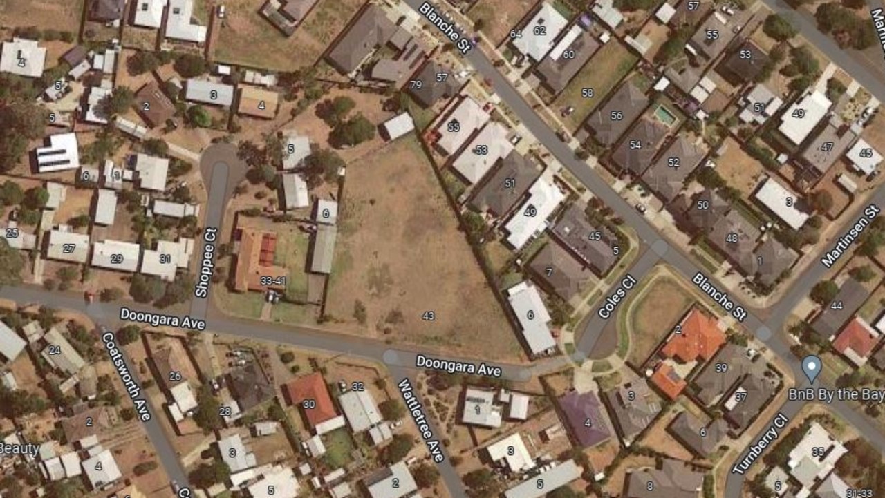 Google Maps image of the St Leonards block