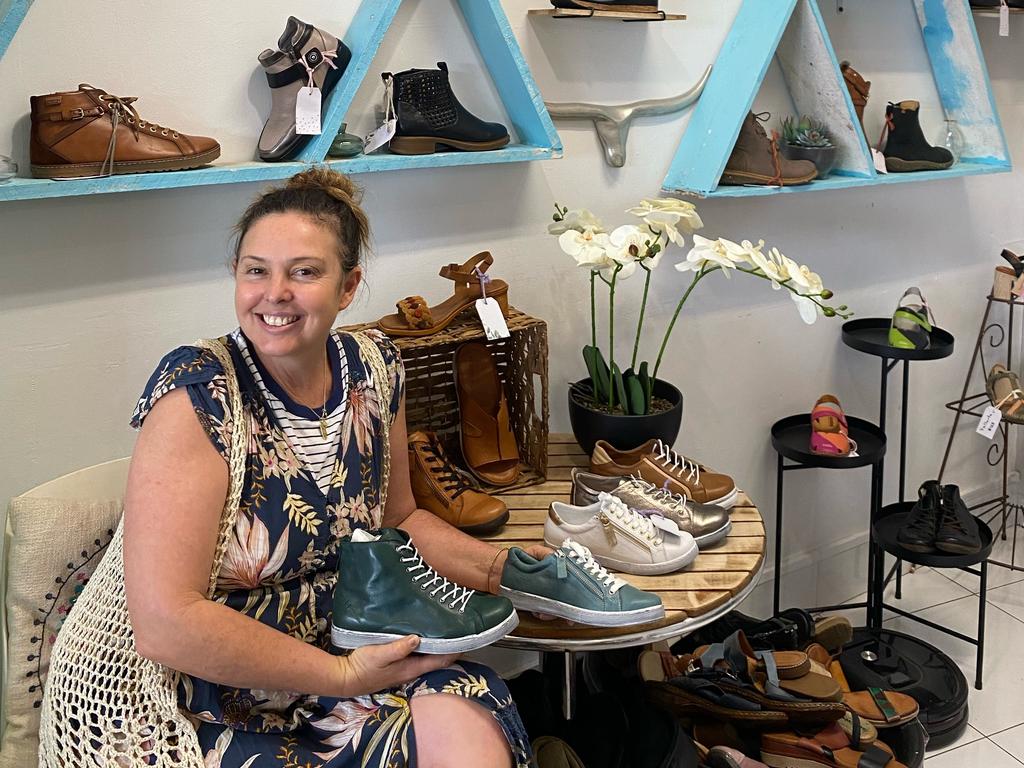 Melinda Turner has relocated her shoe store. Picture: Supplied/NCA NewsWire