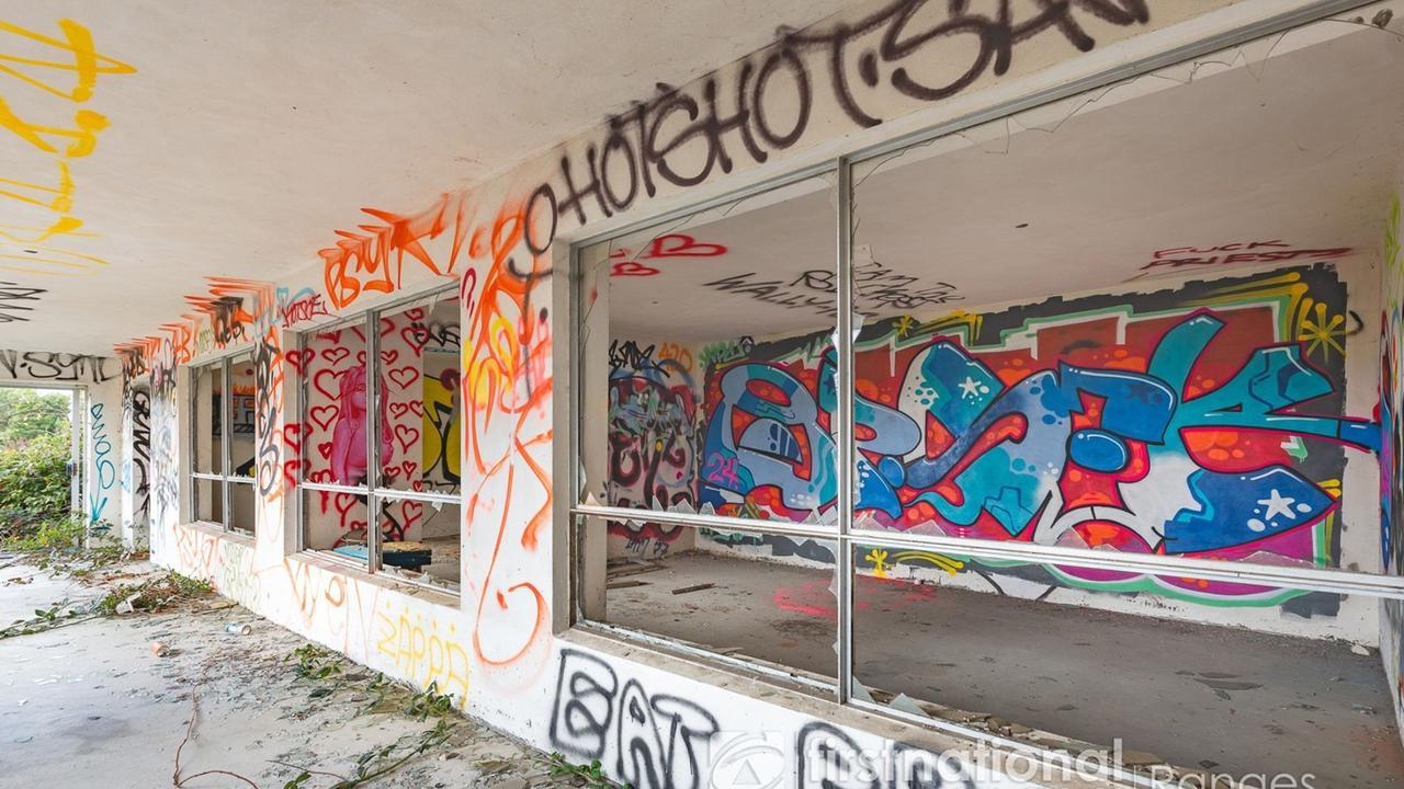 The abandoned state was once used as a paintball venue could be sold as early as the new year.