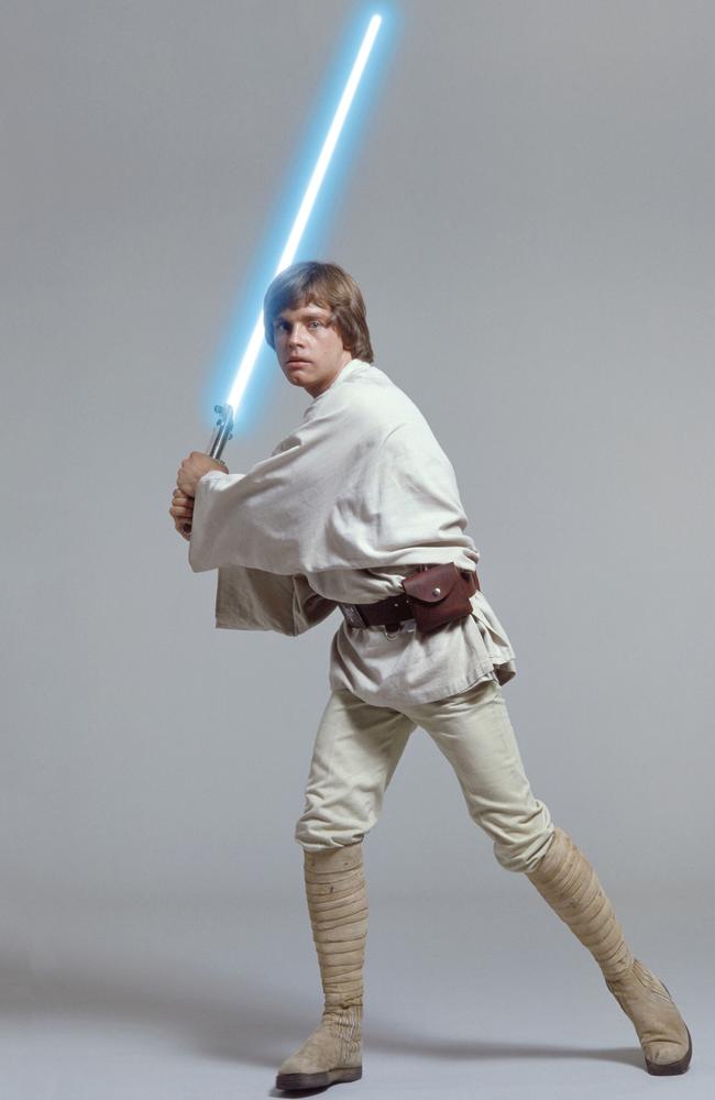 Mark Hamill as the one and only Luke Skywalker.