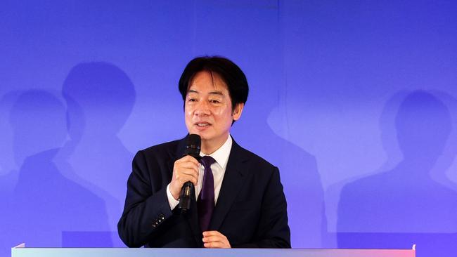 An aide to Taiwan's President Lai Ching-te was one of the alleged ‘spies’. Picture: AFP.