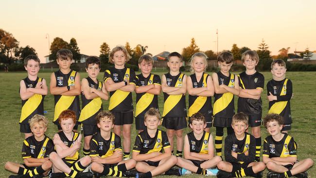 Torquay Browning under-9 football team. Picture: Alison Wynd