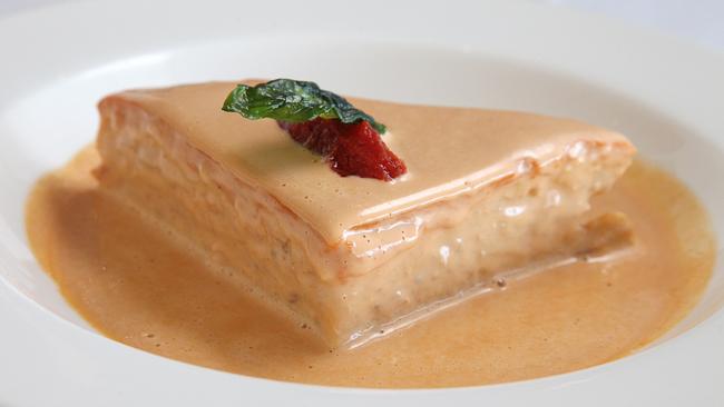 Il Centro’s famous sandcrab lasagne which has been on the menu since 1992. Picture: Liam Kidston.