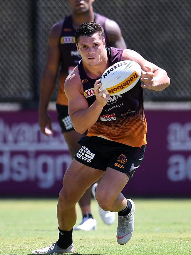 Brisbane Broncos player James Roberts has bulked up in the off-season. Picture: AAP Image/Dan Peled