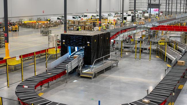 The new Australia Post parcel facility at Avalon, Victoria. Picture: Supplied