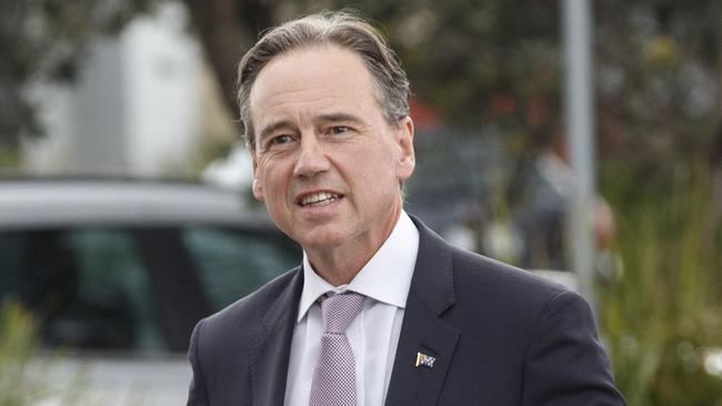 Health Minister Greg Hunt said talks were underway for Indian travellers to quarantine in Darwin. Picture: NCA NewsWire / David Geraghty