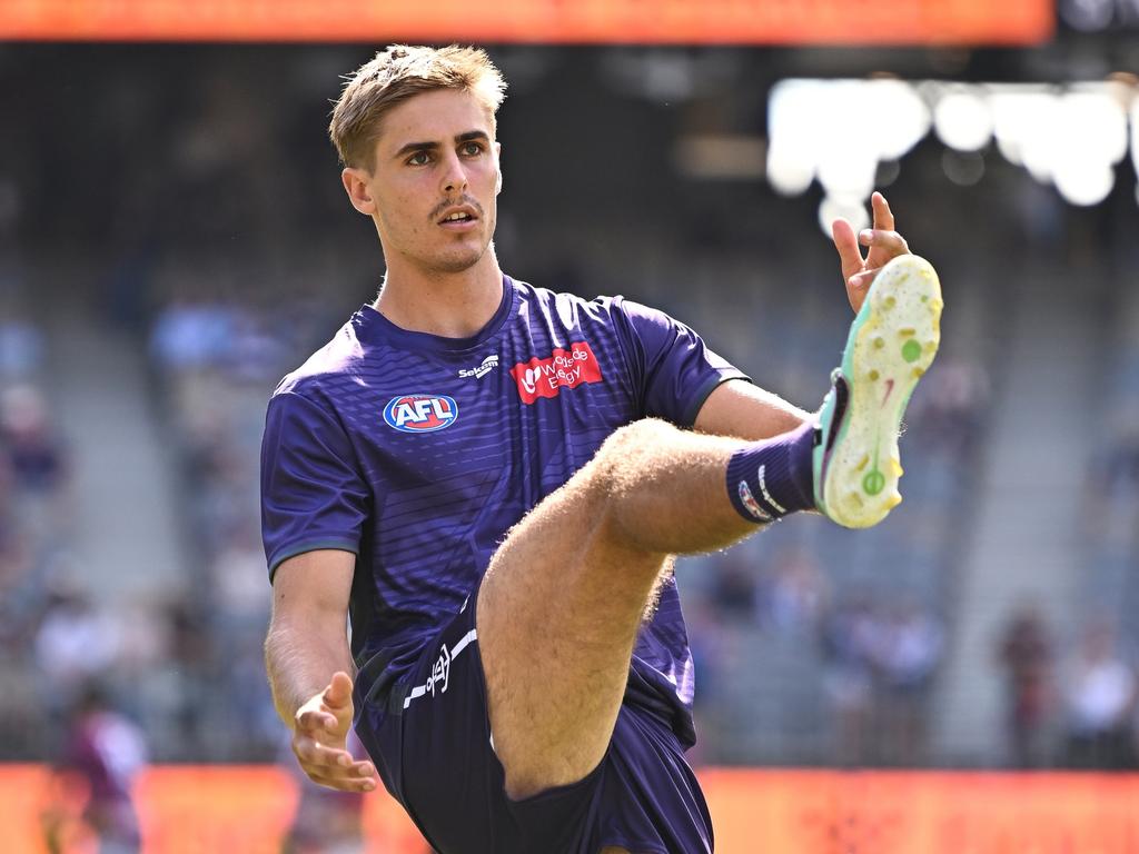 Jeremy Sharp’s Break Even is climbing. Picture: Daniel Carson/AFL Photos via Getty Images