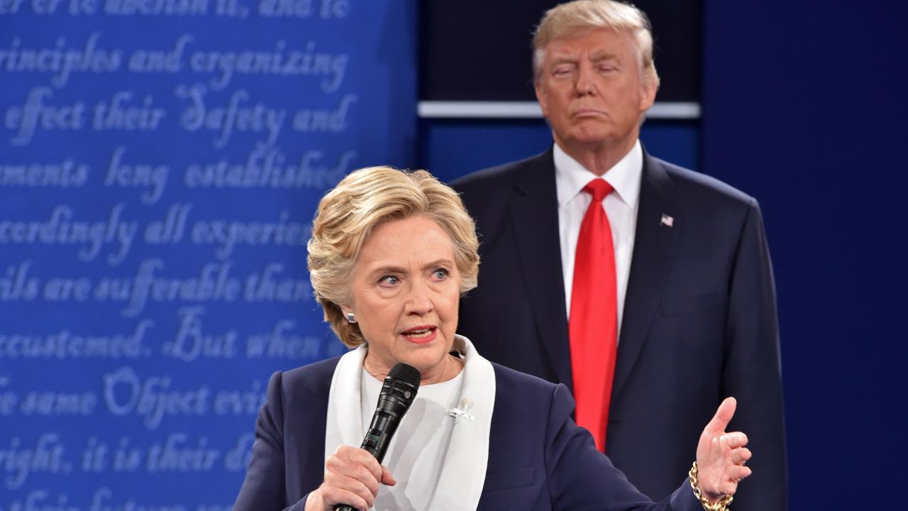 Hillary Clinton Porn Donald - Donald Trump denies 'lock her up' threat to Hillary Clinton | The Australian