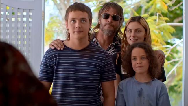 Still from 'Boy Swallows Universe' teaser trailer on the Story Bridge. Photo: Netflix.