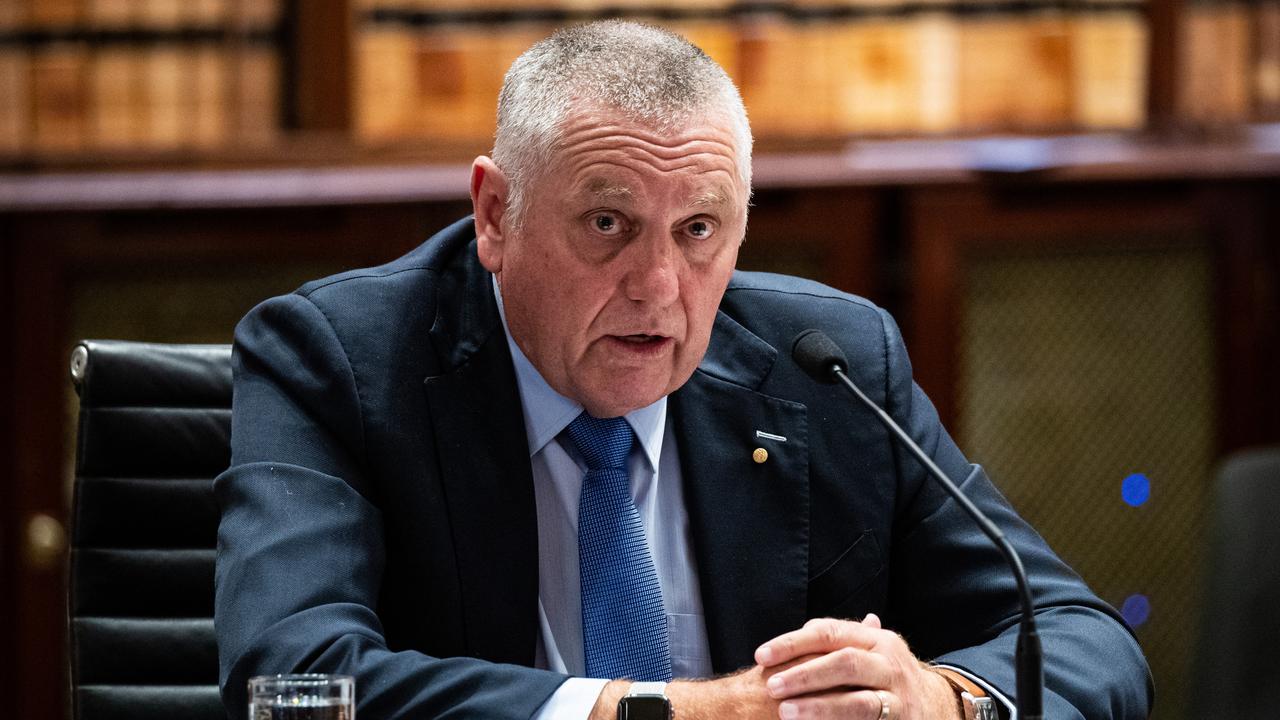 Broadcaster Ray Hadley shared the allegations at the NSW parliament inquiry on Thursday. Picture: NewsWire / Christian Gilles