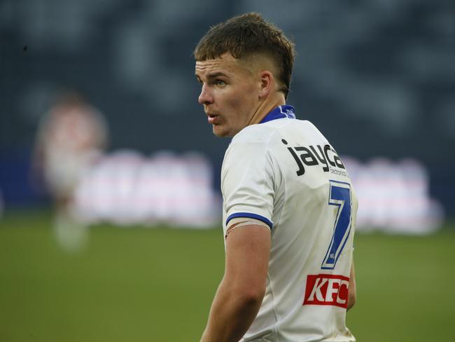 Rising Canterbury halfback Mitchell Woods has been named to play for the NSW Under-19s State of Origin side. Picture: Warren Gannon Photography