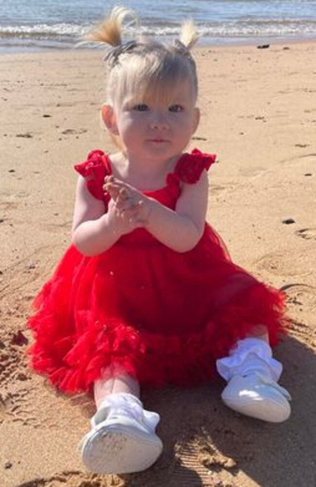 Harmony Kruger, 16 months, was voted by<span id="U831230794295XIF"> Manly Daily </span>readers as the cutest baby on the northern beaches in 2023. Picture: Supplied