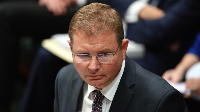 Before retiring as the member for Reid, Craig Laundy served as the Minister for Small Business. Picture: AAP/Mick Tsikas