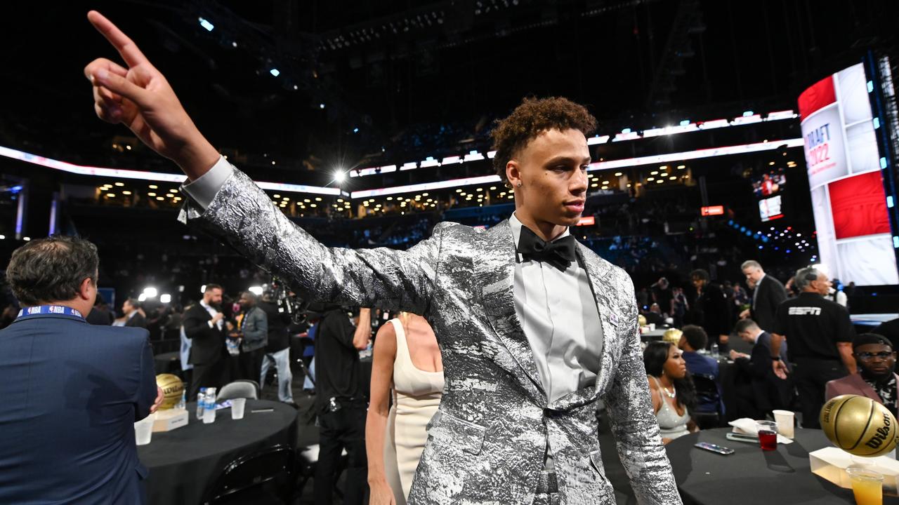 Bendigo basketballer and NBA draftee Dyson Daniels. Picture: Getty Images