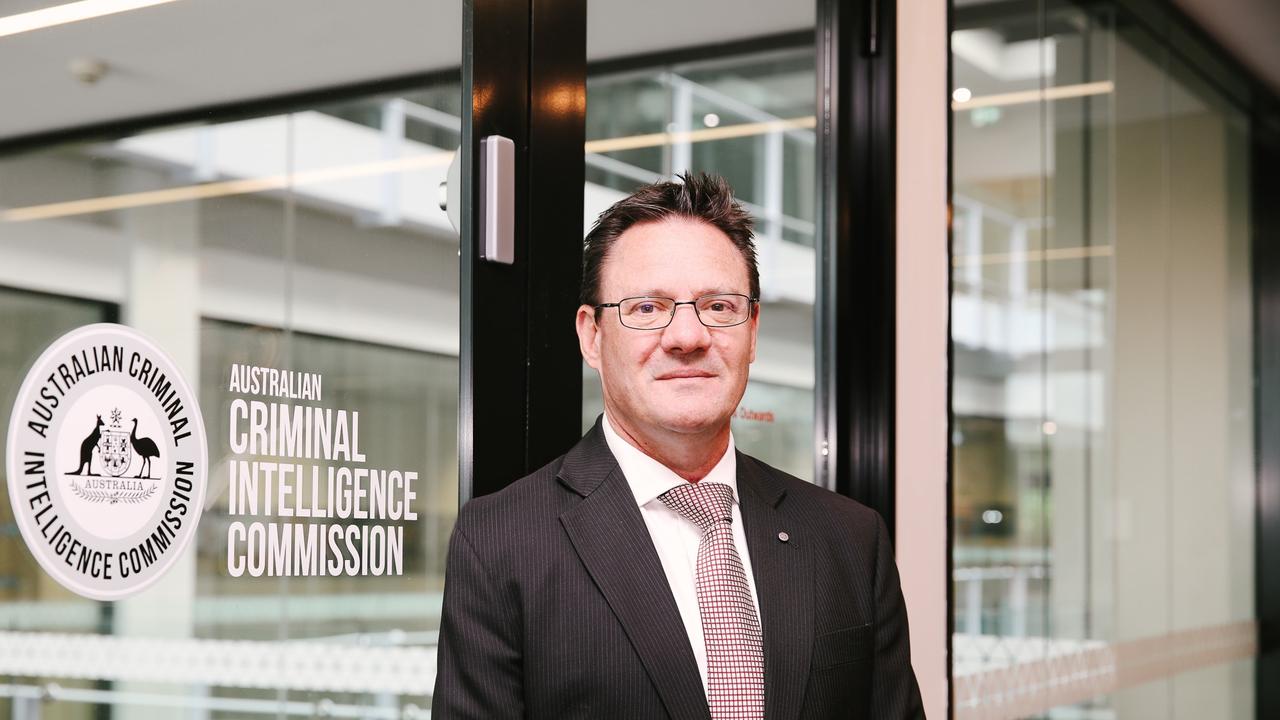 Australian Criminal Intelligence Commission chief executive officer Michael Phelan.