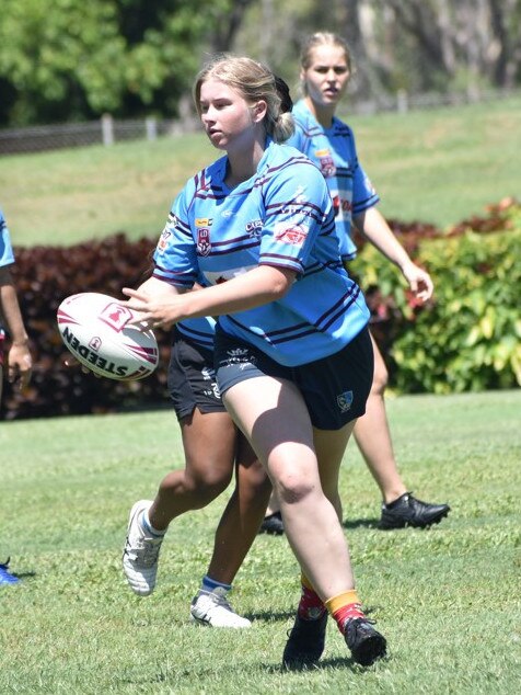 CQ Capras under-19 women’s trials at Rugby Park, Rockhampton, on November 26, 2022.