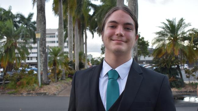 Zain Webb at the Sarina State High School formal at the MECC, Mackay, on Thursday November 19. Picture: Zizi Averill