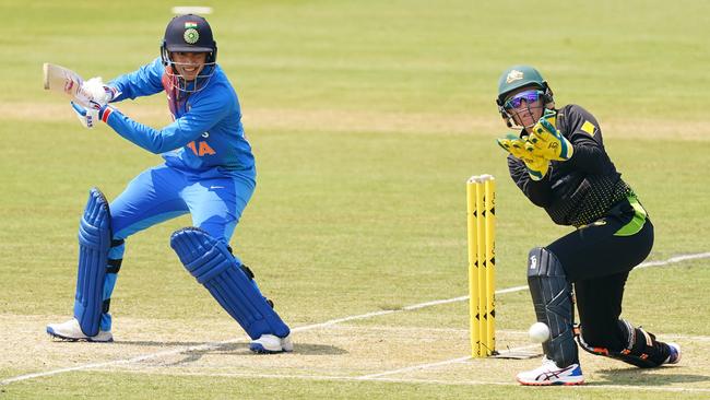 Smriti Mandhana anchored India’s successful run chase against Australia.