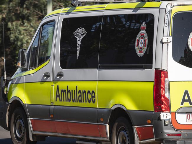 Generic ambulance, QAS, Queensland Ambulance Service, emergency services, Thursday, August 29, 2024. Picture: Kevin Farmer