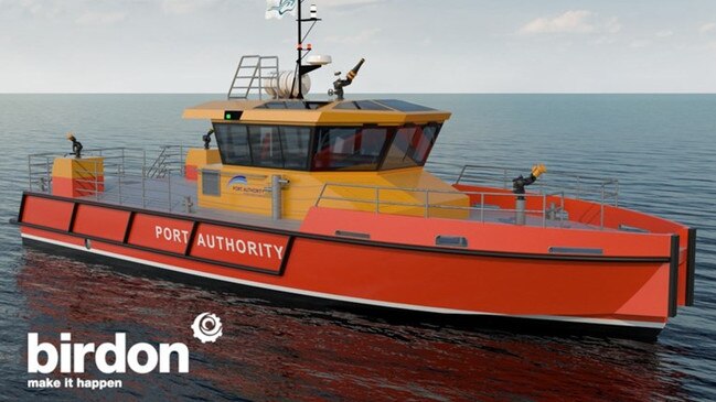 New boats for the NSW Port Authority to be built by Birdon. Pic Birdon