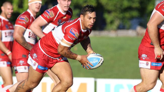 Redcliffe Dolphins, Shane Pumipi. Photo: Jon Sloan.