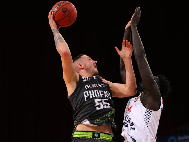Boomers forward Mitch Creek can again be a thorn in Melbourne’s side. Picture: Jason McCawley/Getty Images