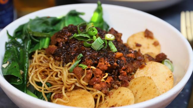 Try the black pepper pork noodles. Picture: Jenifer Jagielski