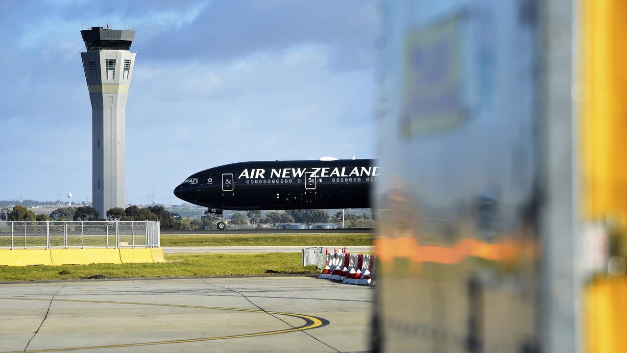 Air New Zealand has also cancelled its return flight to Christchurch. Picture: NewsWire / Andrew Henshaw