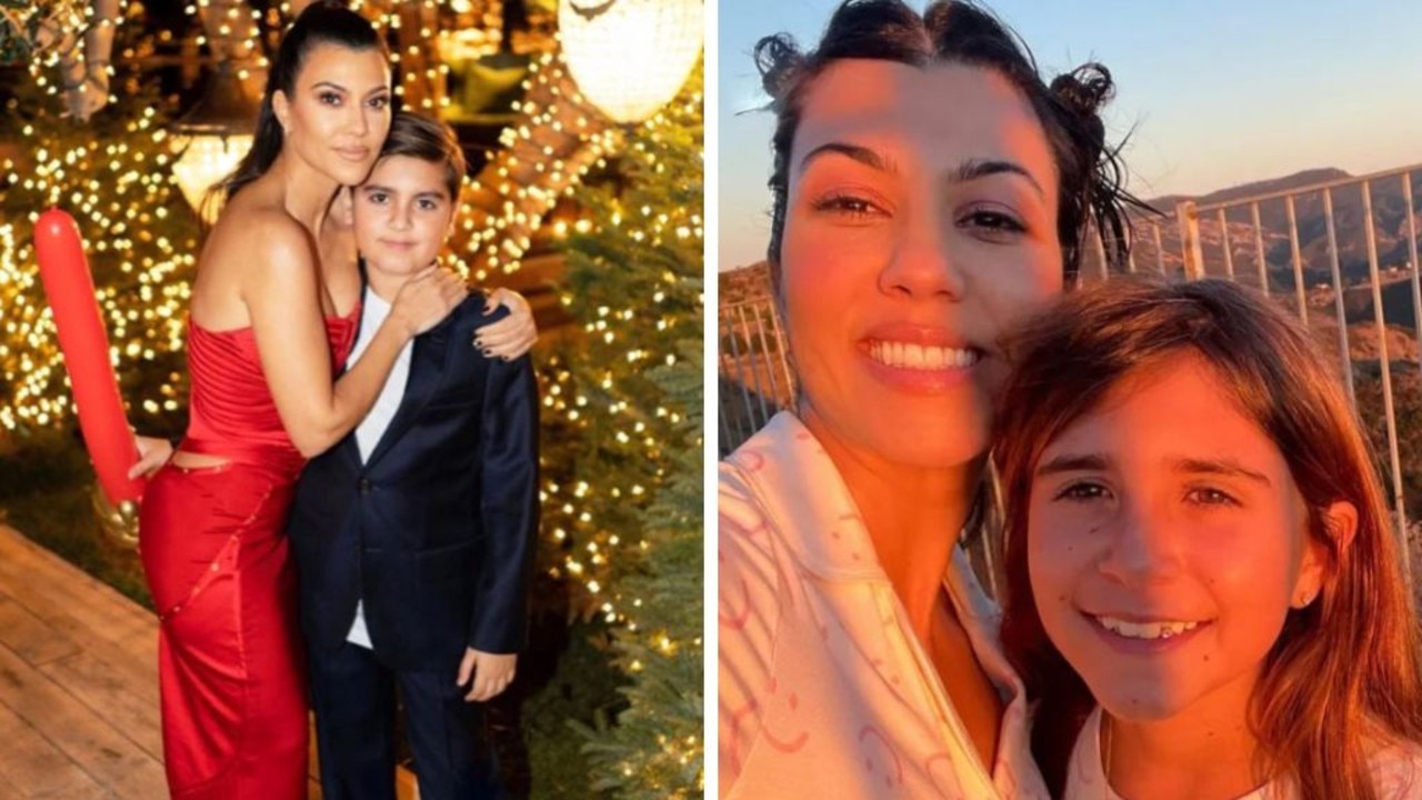 Kourtney Kardashian Co Sleeps With Daughter Penelope Dividing Fans Herald Sun 4534