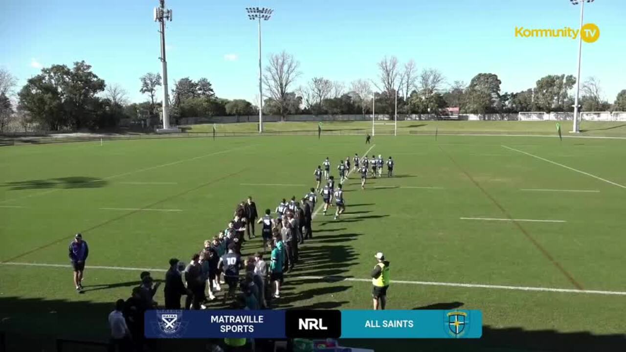 Replay: Matraville SHS v All Saints College - 2025 Peter Mulholland Cup Round 2