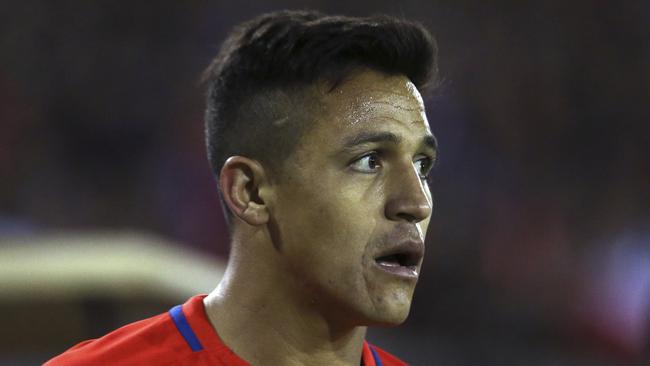Alexis Sanchez and Chile won’t be going to the World Cup next year.