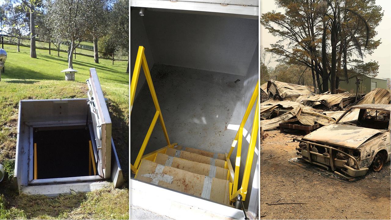 NSW bushfires: Fireproof bunkers can help protect residents | Daily ...